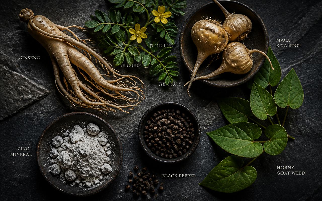 Natural botanical ingredients in Peak State